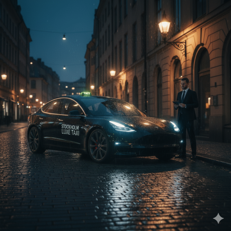24/7 Taxi Service in Stockholm — Always There When You Need Us